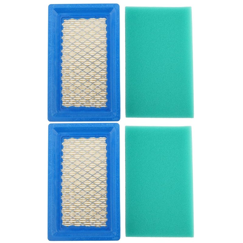Hipa 17218-ZG9-M00 Air Filter + Pre Filter for HONDA HR215 HRM215 HRB215 GXV140 HRC215 HRM195 Lawn Mower 149cc Parts Replace 17211-ZG9-M00 17218-ZG9-M00 Filter Pack of 2 - Image 1